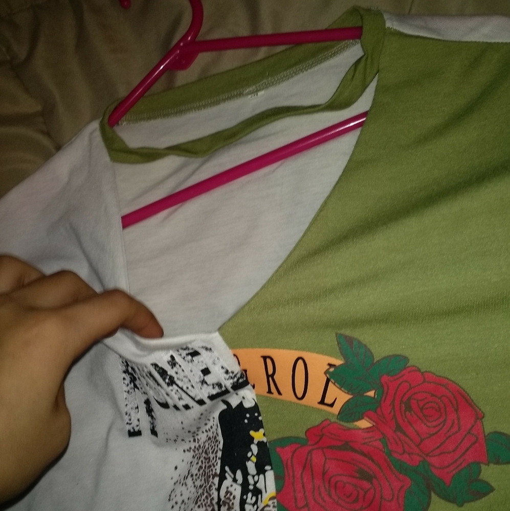 V neck shirt